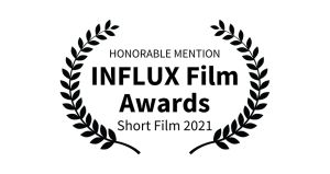 honorable mention laurel of the influx film awards 