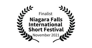 laurel logo of niagara falls international short film festival 