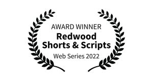 award of merit laurel logo of the redwood shorts film festival 