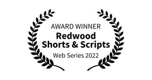 award of merit laurel logo of the redwood shorts film festival 