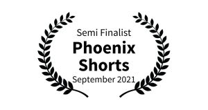 laurel logo of best shorts competition
