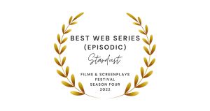 winner laurel logo of the stardust films and screenplays festival 