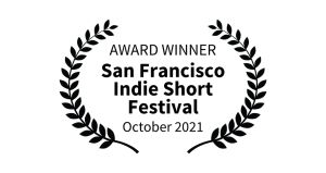 winner laurel logo of the san francisco indie short film festival